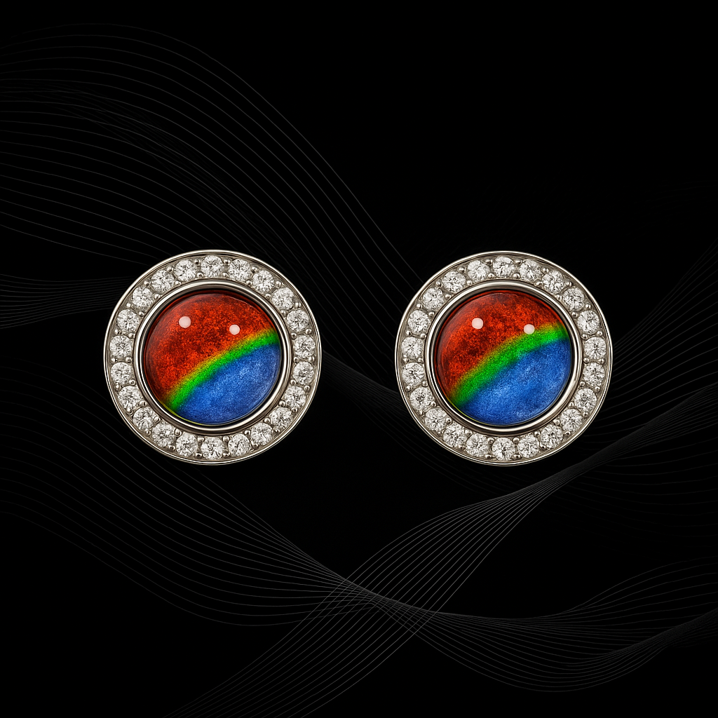 Ammolite Earrings – The Quest Gallery & Images of the North