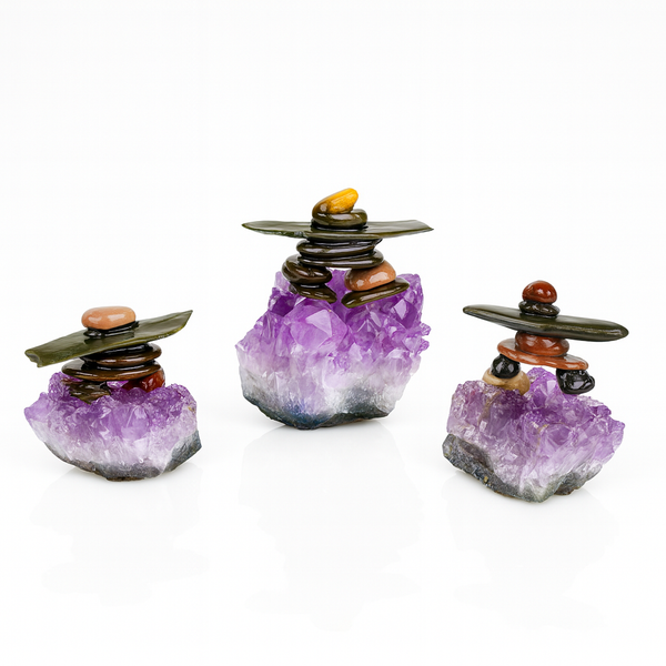 Rock Inukshuk on Amethyst