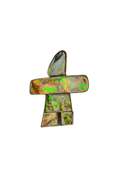 Ammolite Inukshuk