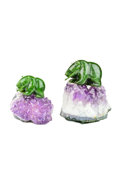 Bear on Amethyst