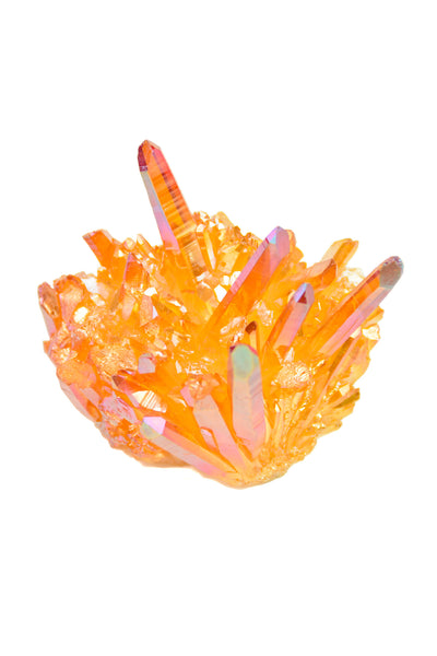 Tangerine Aura Quartz