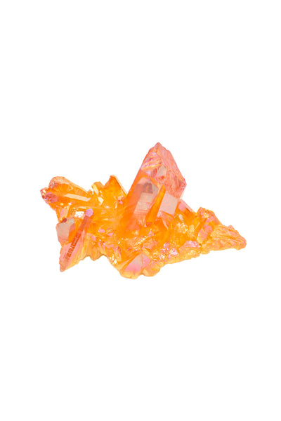 Tangerine Aura Quartz