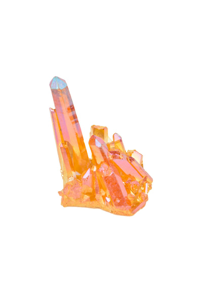 Tangerine Aura Quartz