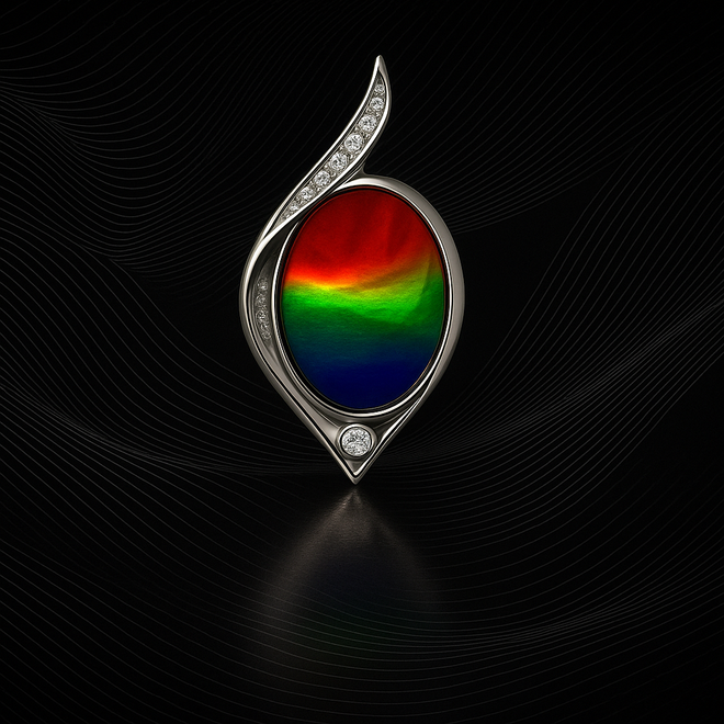 Ammolite Pendants