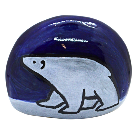 Double Sided Dome Clay Rattle