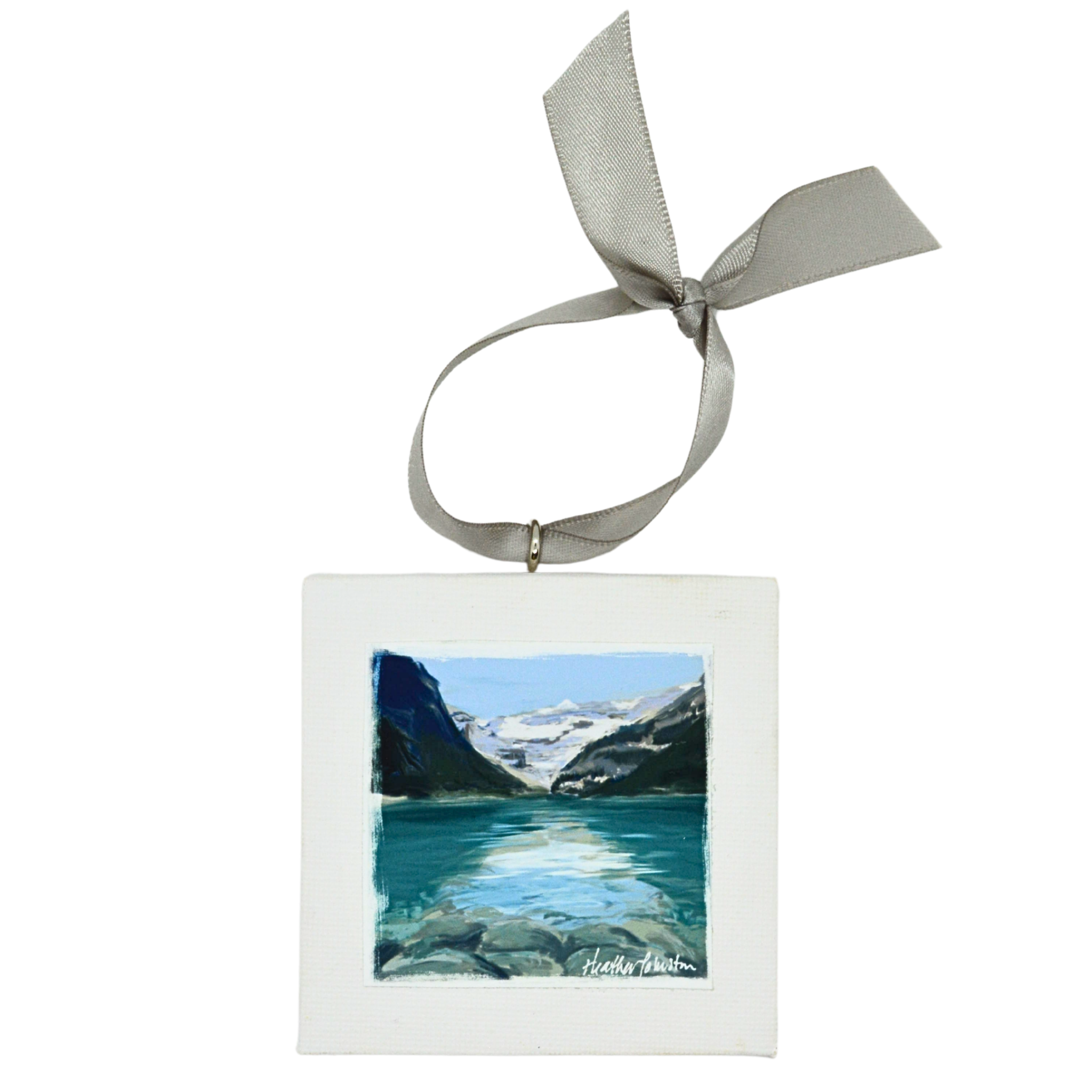Lake Louise Mini Painting Ornament