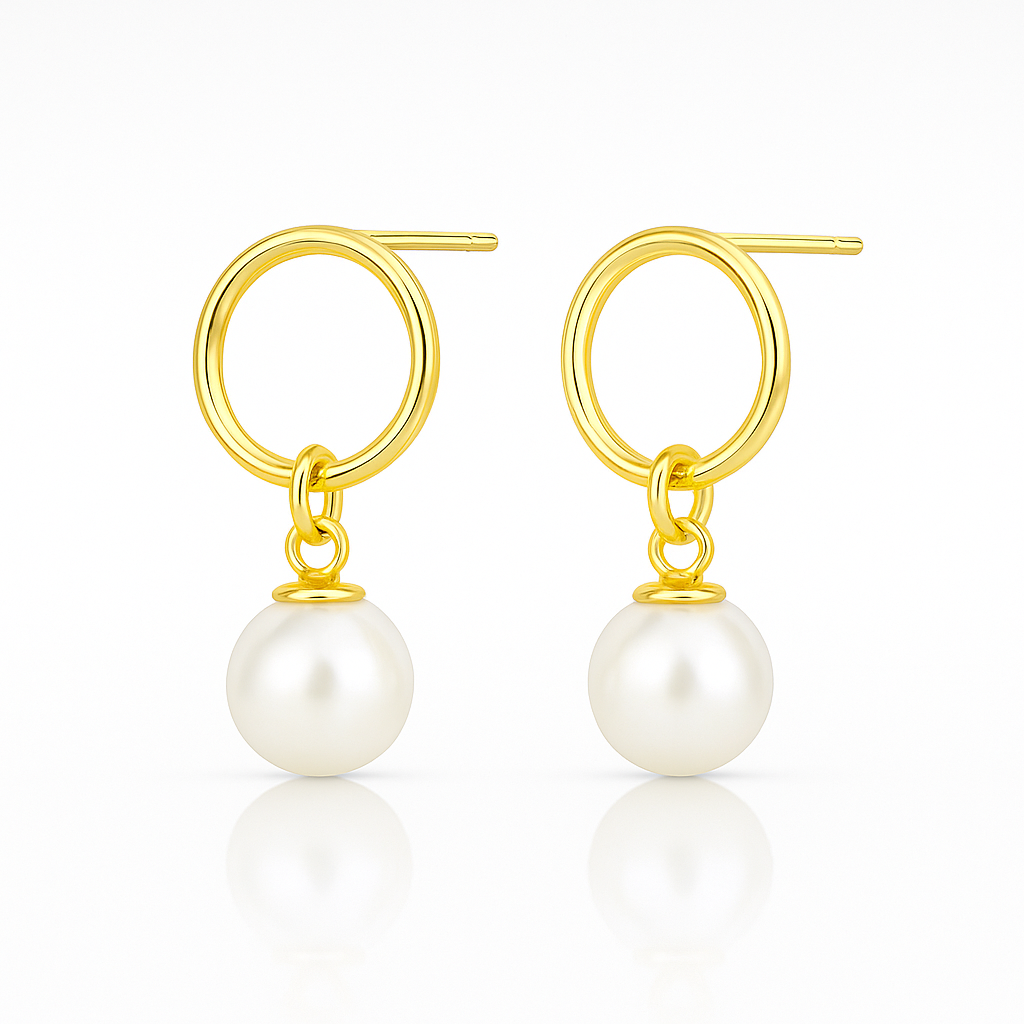 Pear Drop Stud Earring