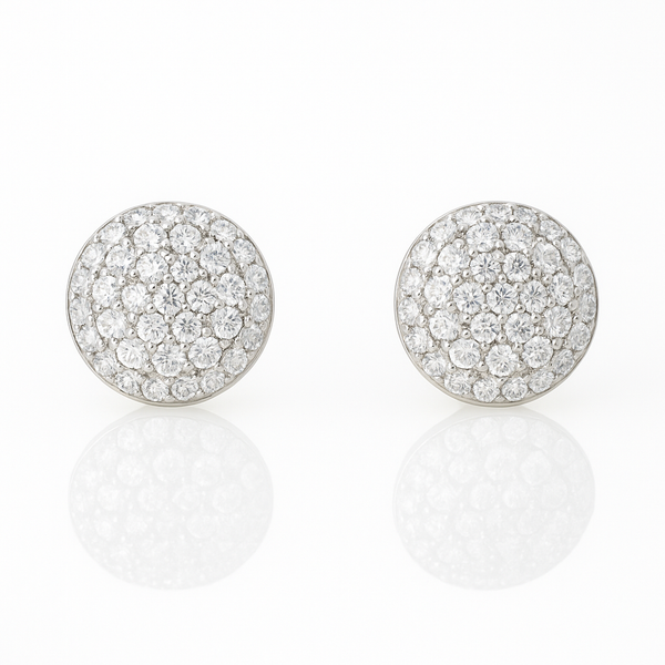 Medallion Stud Earrings