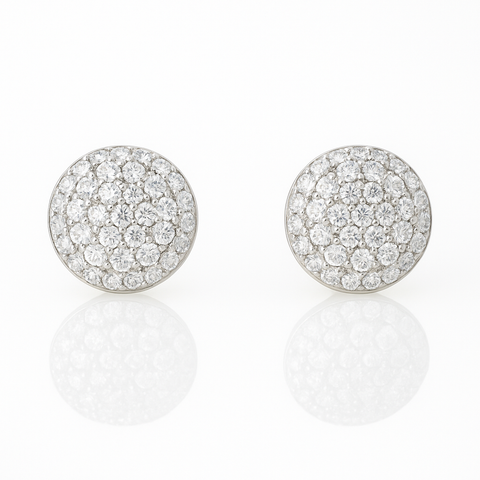 Medallion Stud Earrings