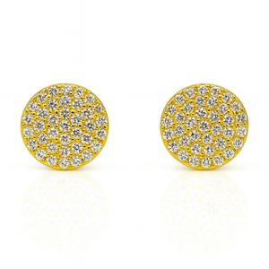 Medallion Stud Earrings