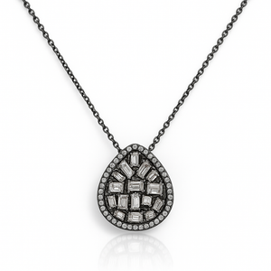 Teardrop Cluster Necklace