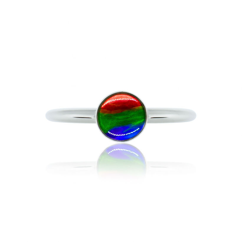 Ammolite Rings