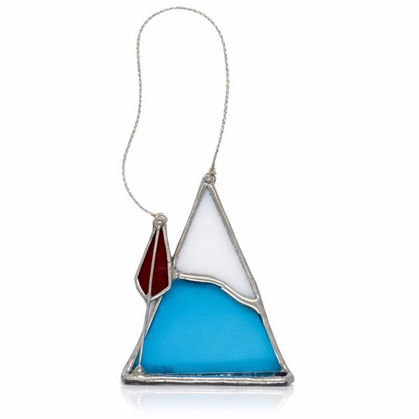 Mini Mountain with Trees Ornament