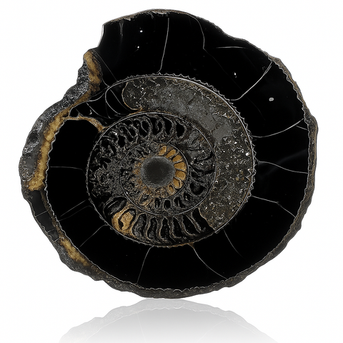 Pyritized Ammonite