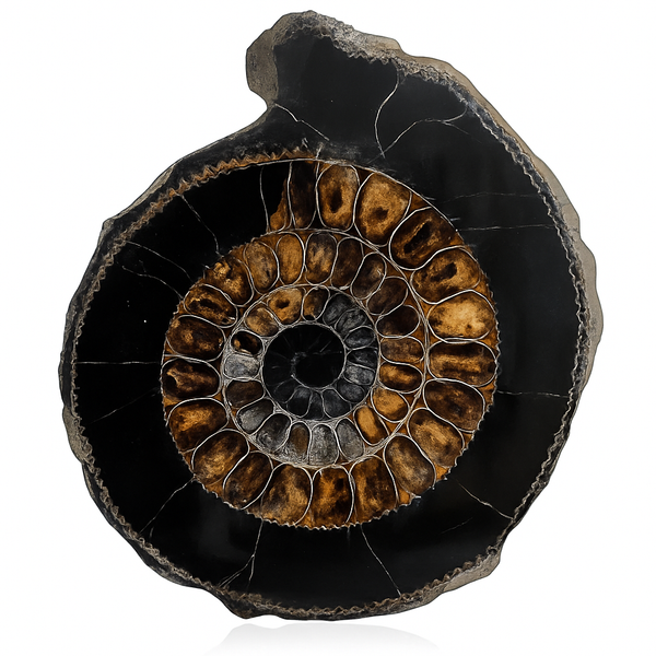 Pyritized Ammonite