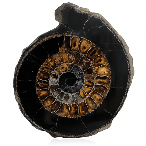 Pyritized Ammonite