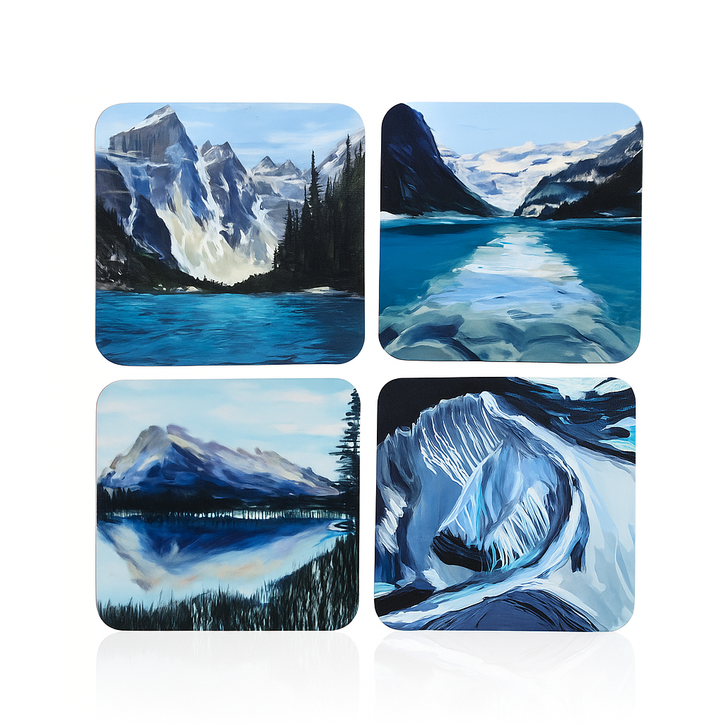 Canadian Rockies Coaster Set
