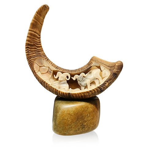 Big Horn Sheep Carving