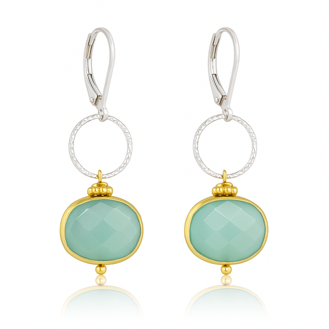 Chalcedony Earrings