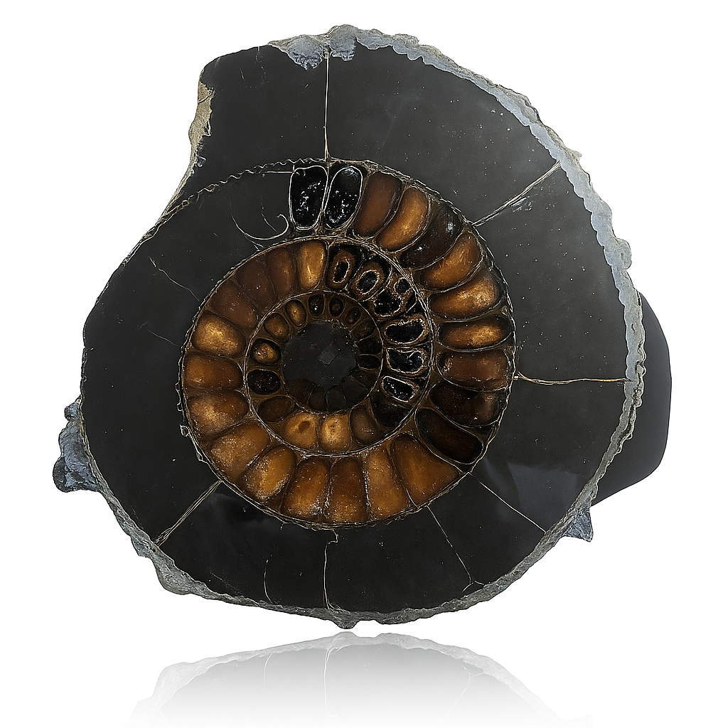 Pyritized Ammonite