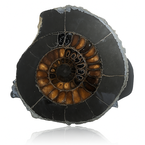Pyritized Ammonite