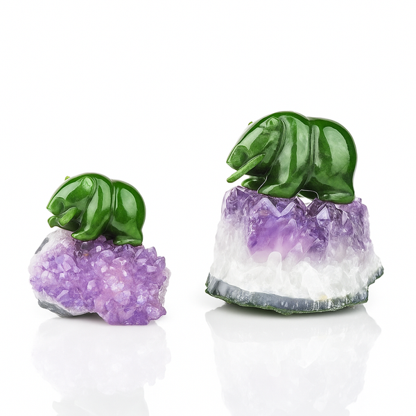 Bear on Amethyst