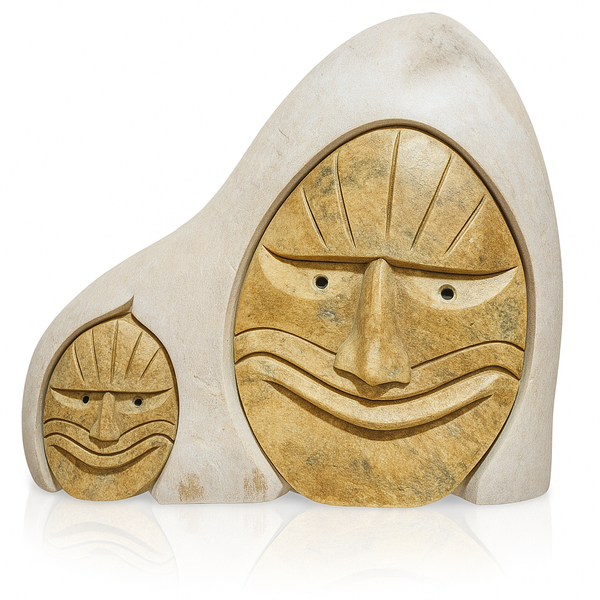 False Face Mosaic (Four)