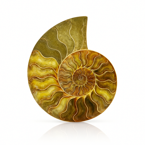 Madagascar Ammonite - Sliced
