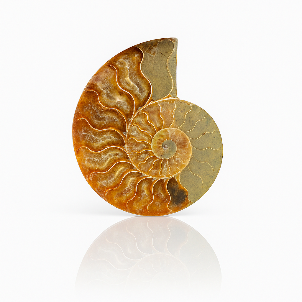 Madagascar Ammonite - Sliced