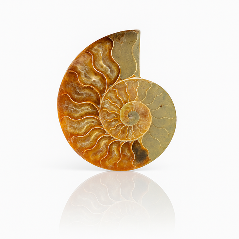 Madagascar Ammonite - Sliced