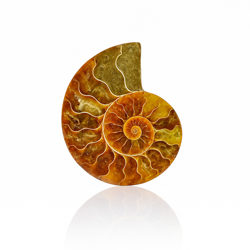 Madagascar Ammonite - Sliced