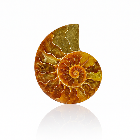 Madagascar Ammonite - Sliced