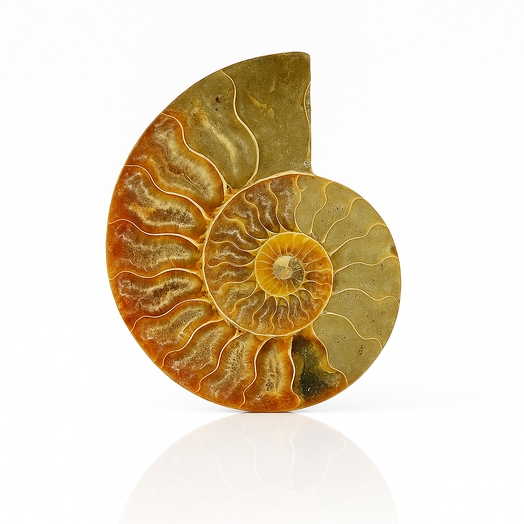 Madagascar Ammonite - Sliced