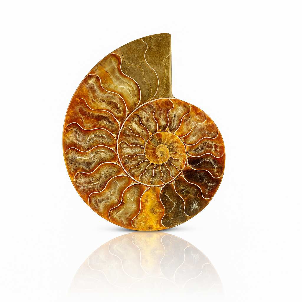 Madagascar Ammonite - Sliced