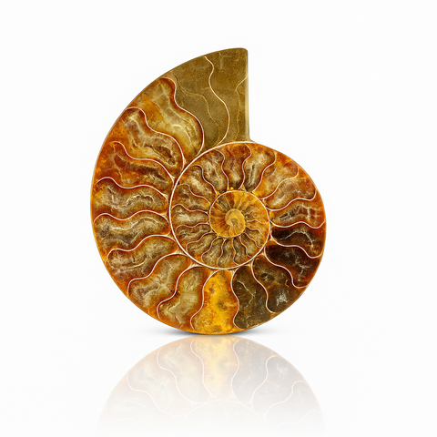 Madagascar Ammonite - Sliced