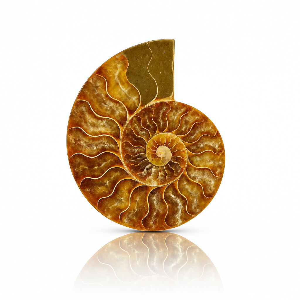 Madagascar Ammonite - Sliced