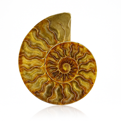 Madagascar Ammonite - Sliced