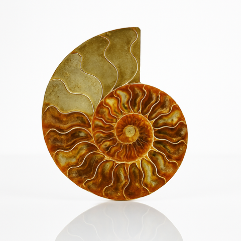 Madagascar Ammonite - Sliced