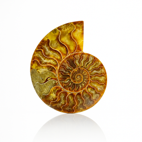 Madagascar Ammonite - Sliced