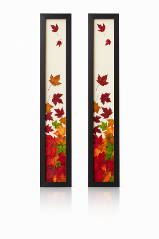 Skinny Maple Leaf ~ Multi Coloured