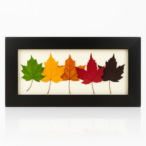 Mini Rainbow Maple Leaf