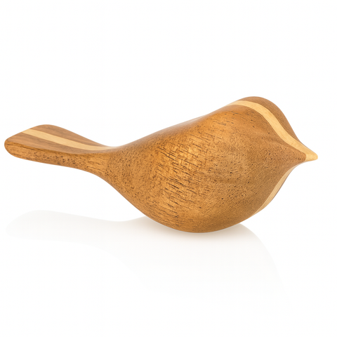 Comfort Bird ~ Red Mahogany & Pine Centre Stripe