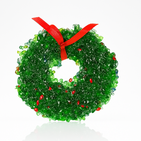 Christmas Red Berry Wreath Ornament