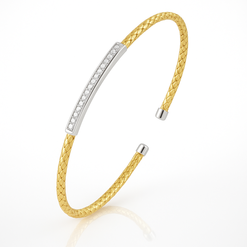 Kate Woven Bar Cuff