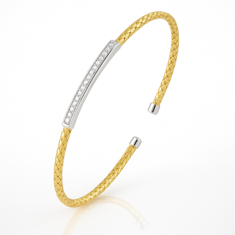 Kate Woven Bar Cuff