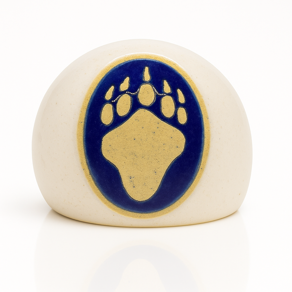 Double Sided Dome Clay Rattle