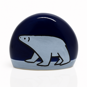 Double Sided Dome Clay Rattle