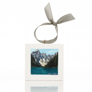 Moraine Lake Mini Painting Ornament