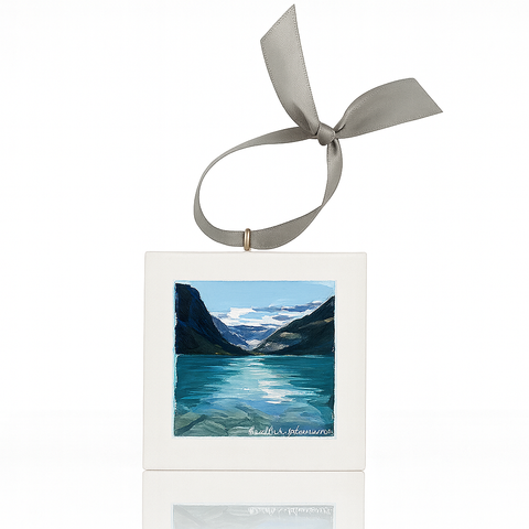 Lake Louise Mini Painting Ornament