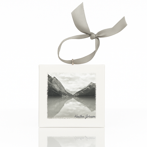 Lake Louise Mini Canvas Ornament